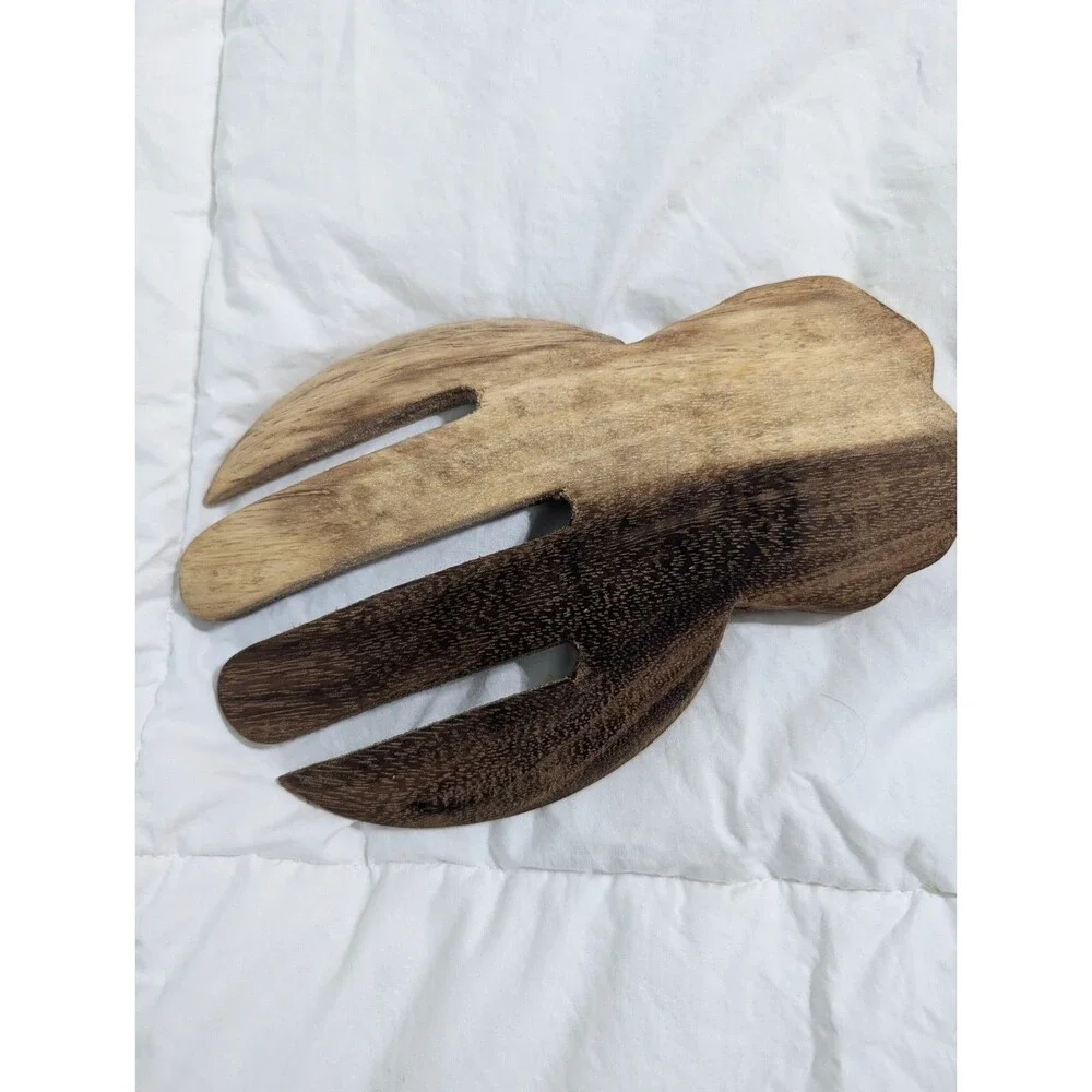 Wooden Salad Serving Hands 9